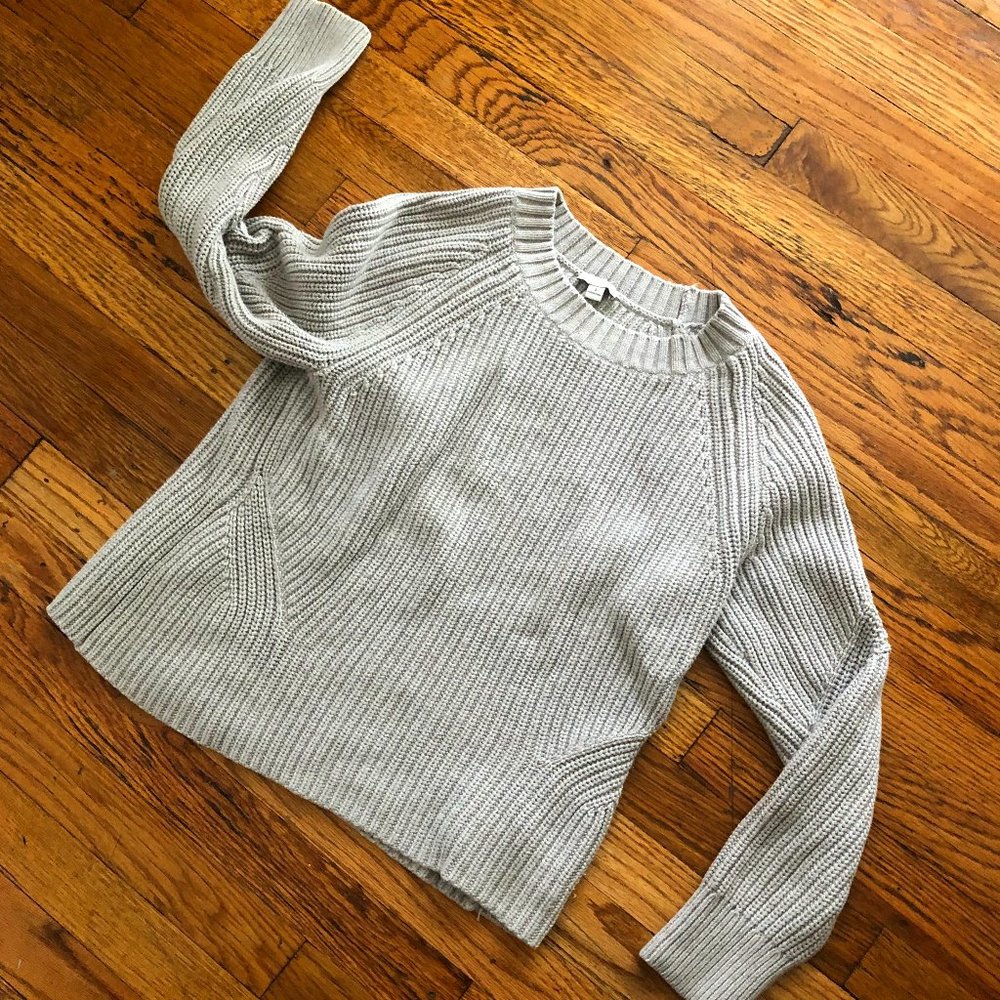 Gap Beige Cable Knit Sweater